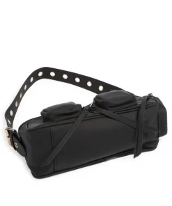 Bamboo Jennifer Schultertasche Lederimitat schwarz