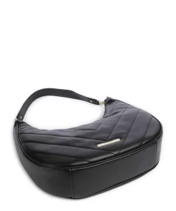 Barbara Cozy Beuteltasche Lederimitat schwarz