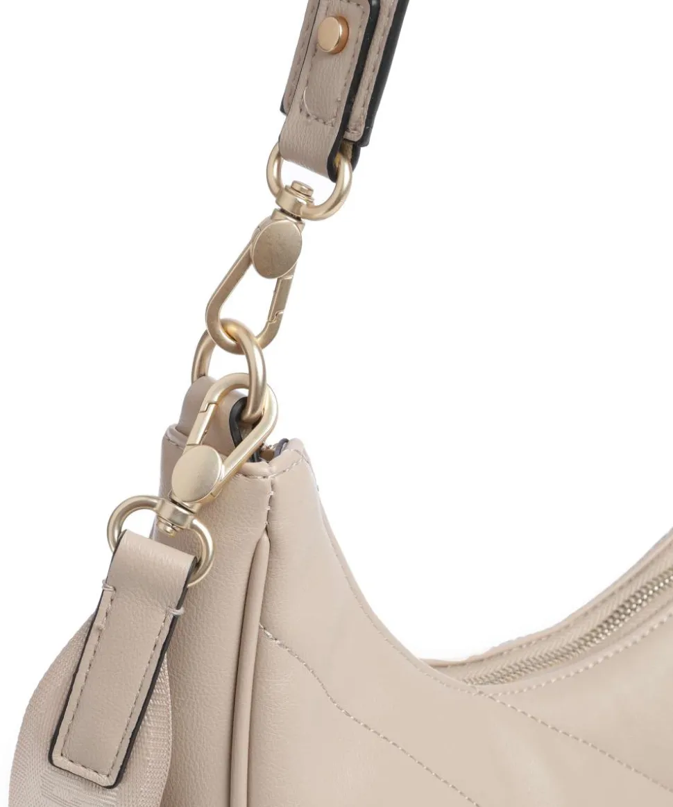 Barbara Cozy Beuteltasche Lederimitat sand