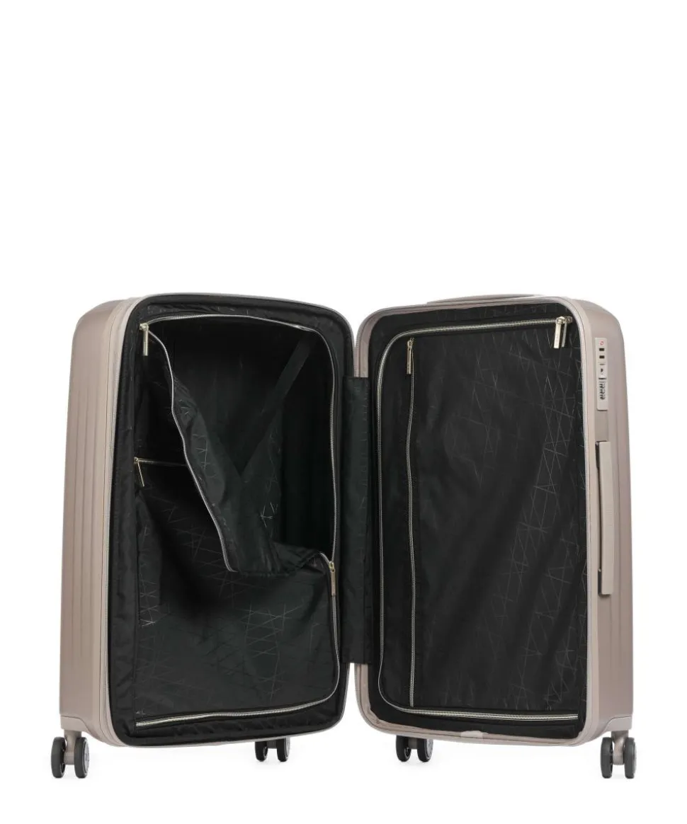 Barbara Novelty 4-Rollen Trolley Set nude 3-tlg.