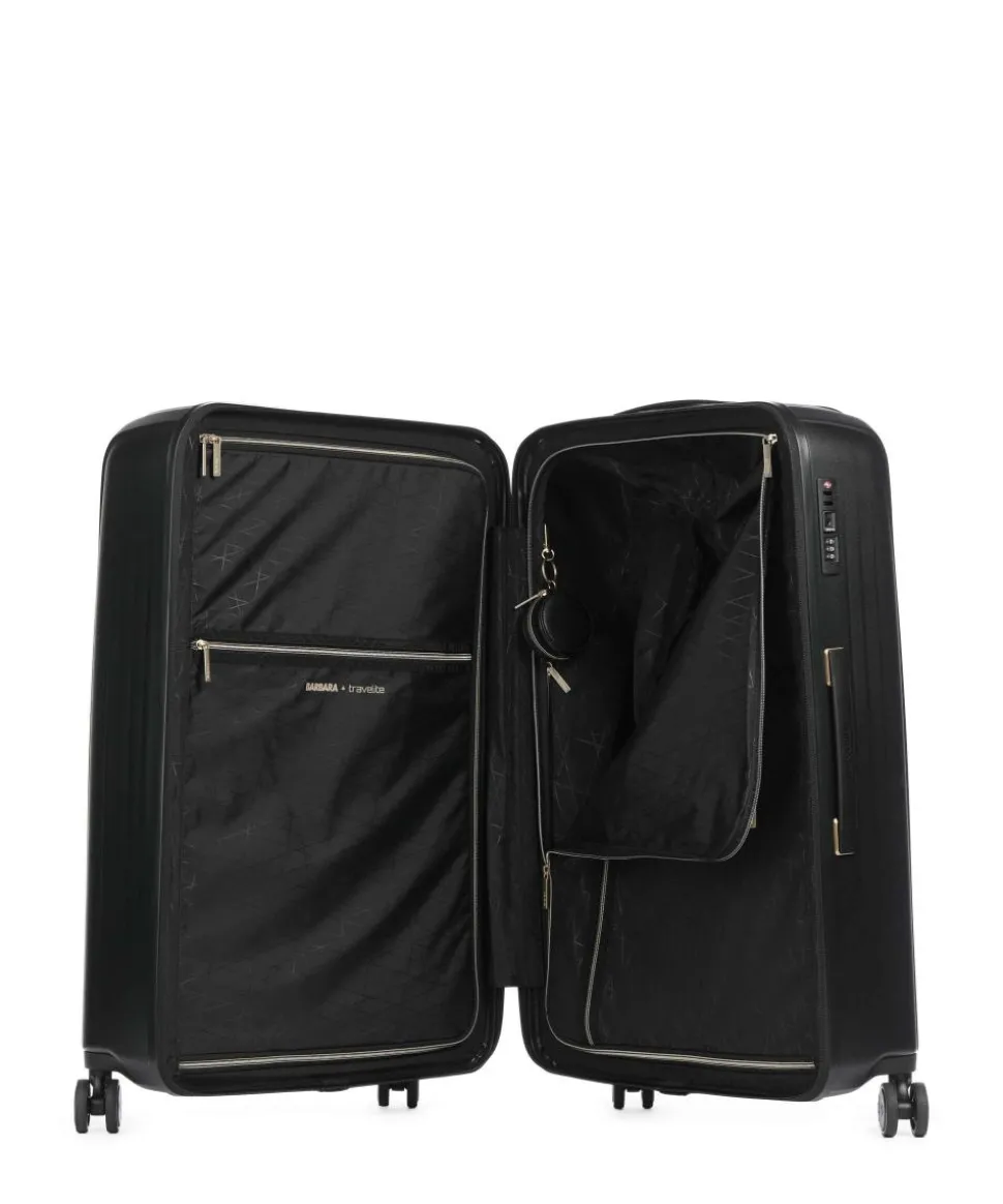 Barbara Novelty 4-Rollen Trolley schwarz 75 cm