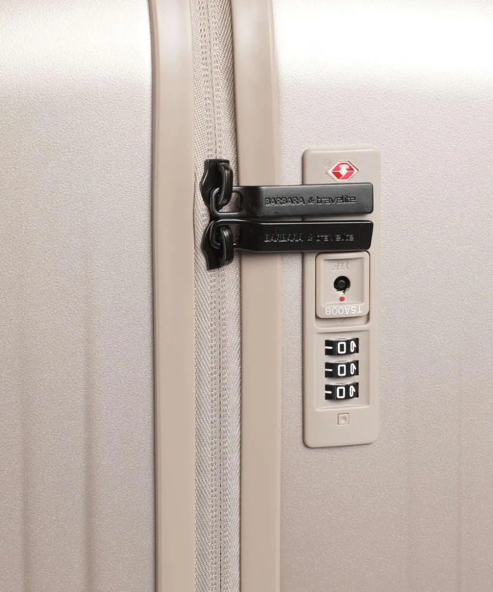 Barbara Novelty 4-Rollen Trolley beige 75 cm