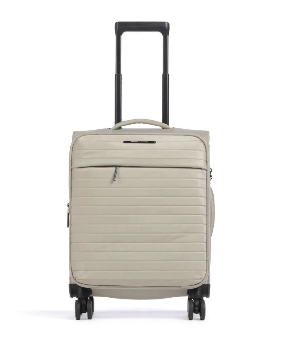 Barbara Stepp 4-Rollen Trolley beige 55 cm