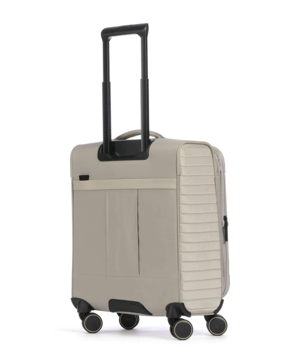 Barbara Stepp 4-Rollen Trolley beige 55 cm