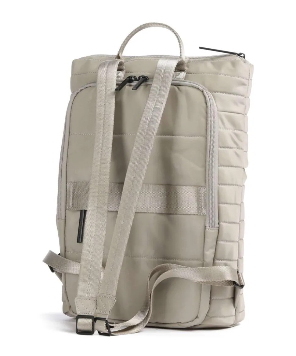 Barbara Stepp Rucksack 15″ recyceltes Nylon beige