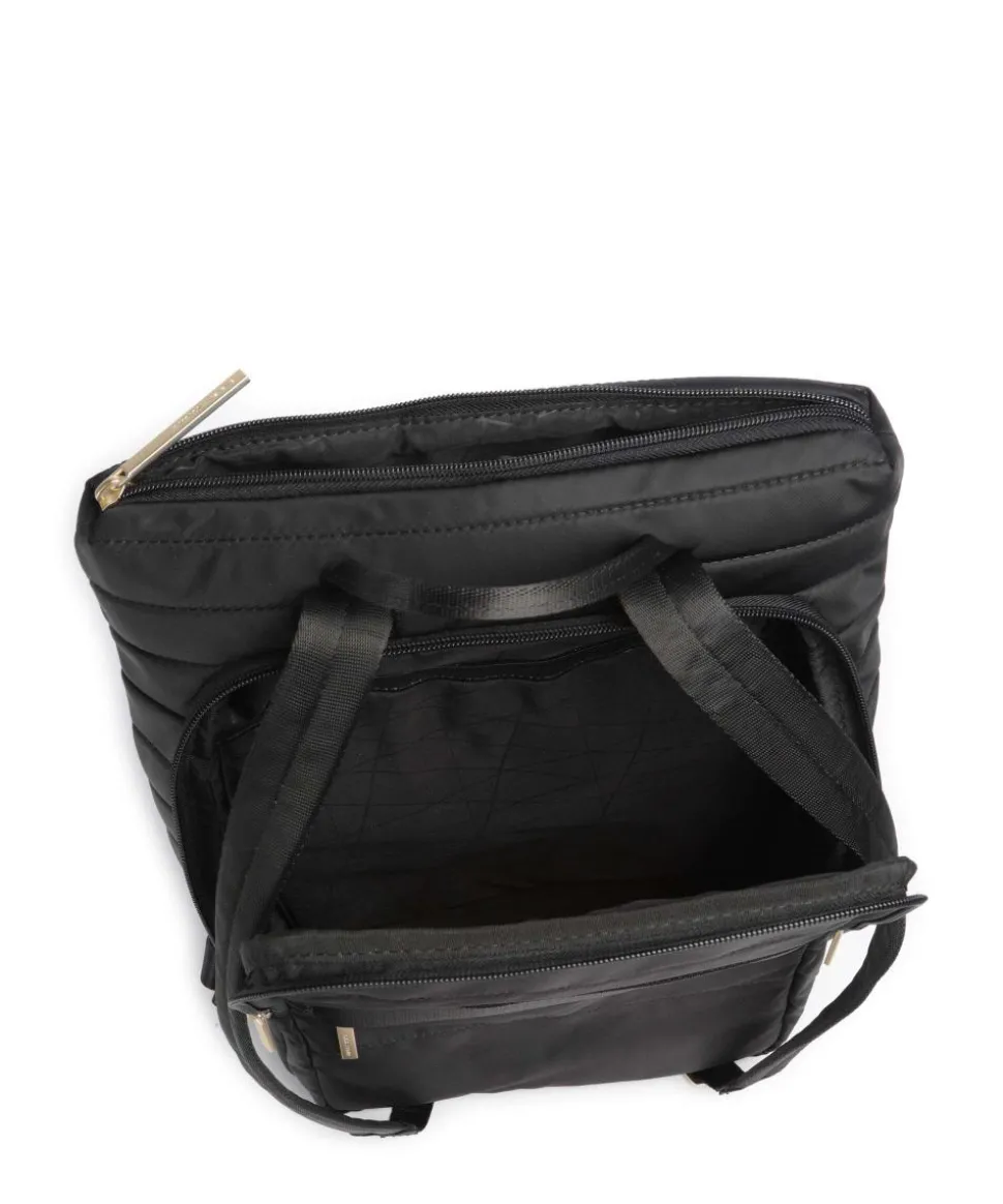 Barbara Stepp Rucksack 15″ recyceltes Nylon schwarz