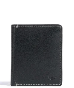 Bari RFID Geldbörse Ziegenleder navy