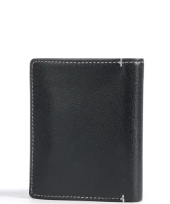 Bari RFID Geldbörse Ziegenleder navy