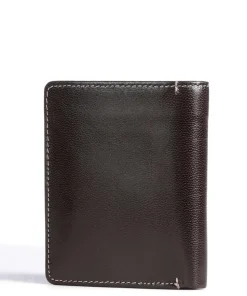 Bari RFID Geldbörse Ziegenleder dunkelbraun