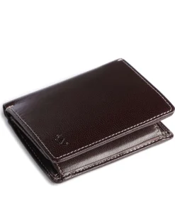 Bari RFID Geldbörse Ziegenleder dunkelbraun