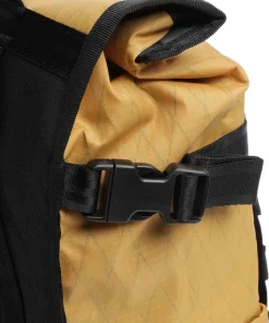 Barrage 18L Rolltop Rucksack 15″ Nylon, recyceltes Polyester ocker