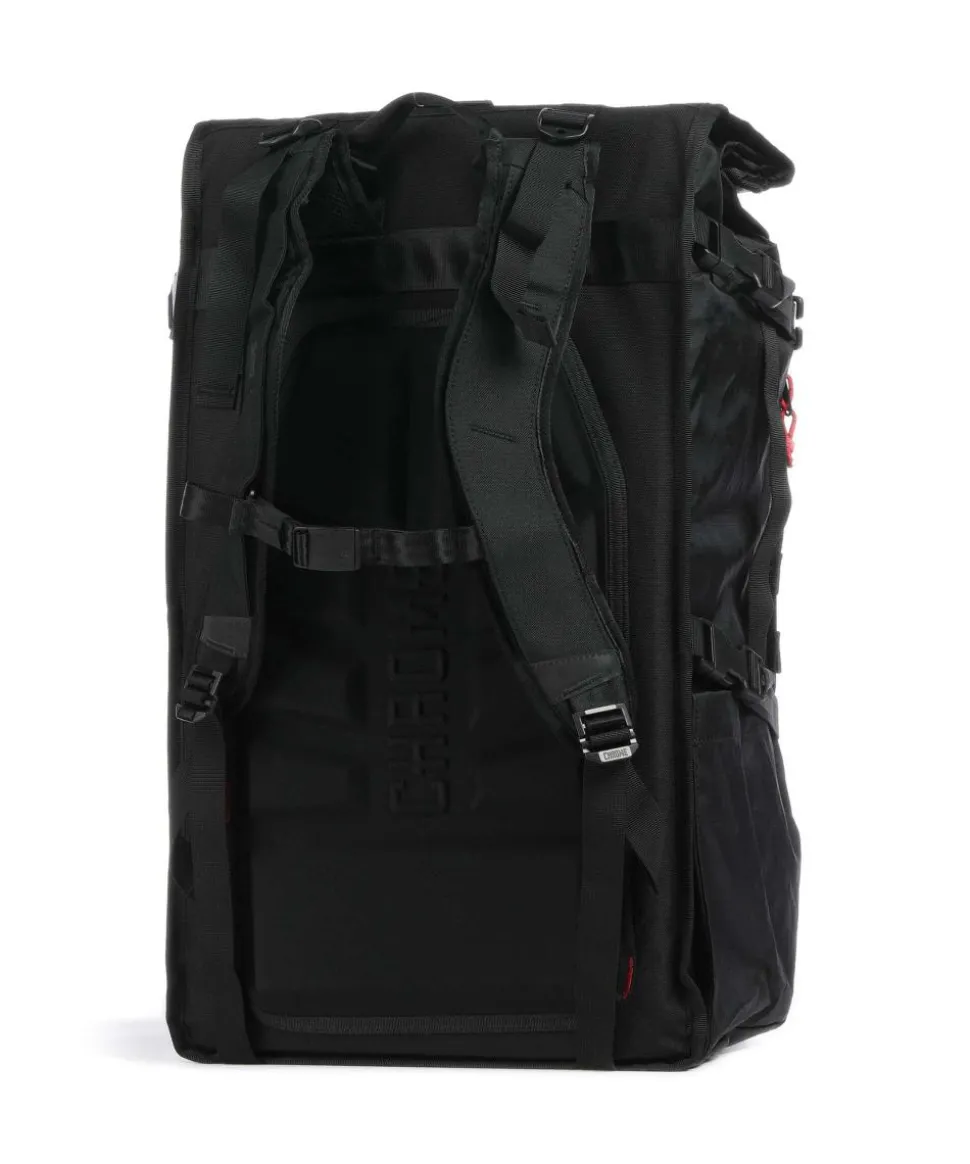 Barrage 34L Rolltop Rucksack 17″ recyceltes Polyester, Nylon schwarz