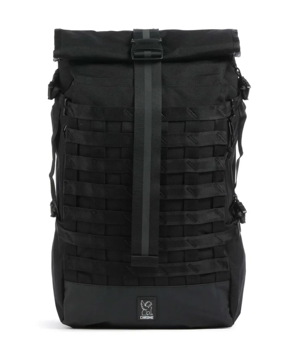 Barrage 34L Rolltop Rucksack 17″ recyceltes Polyester, Nylon schwarz