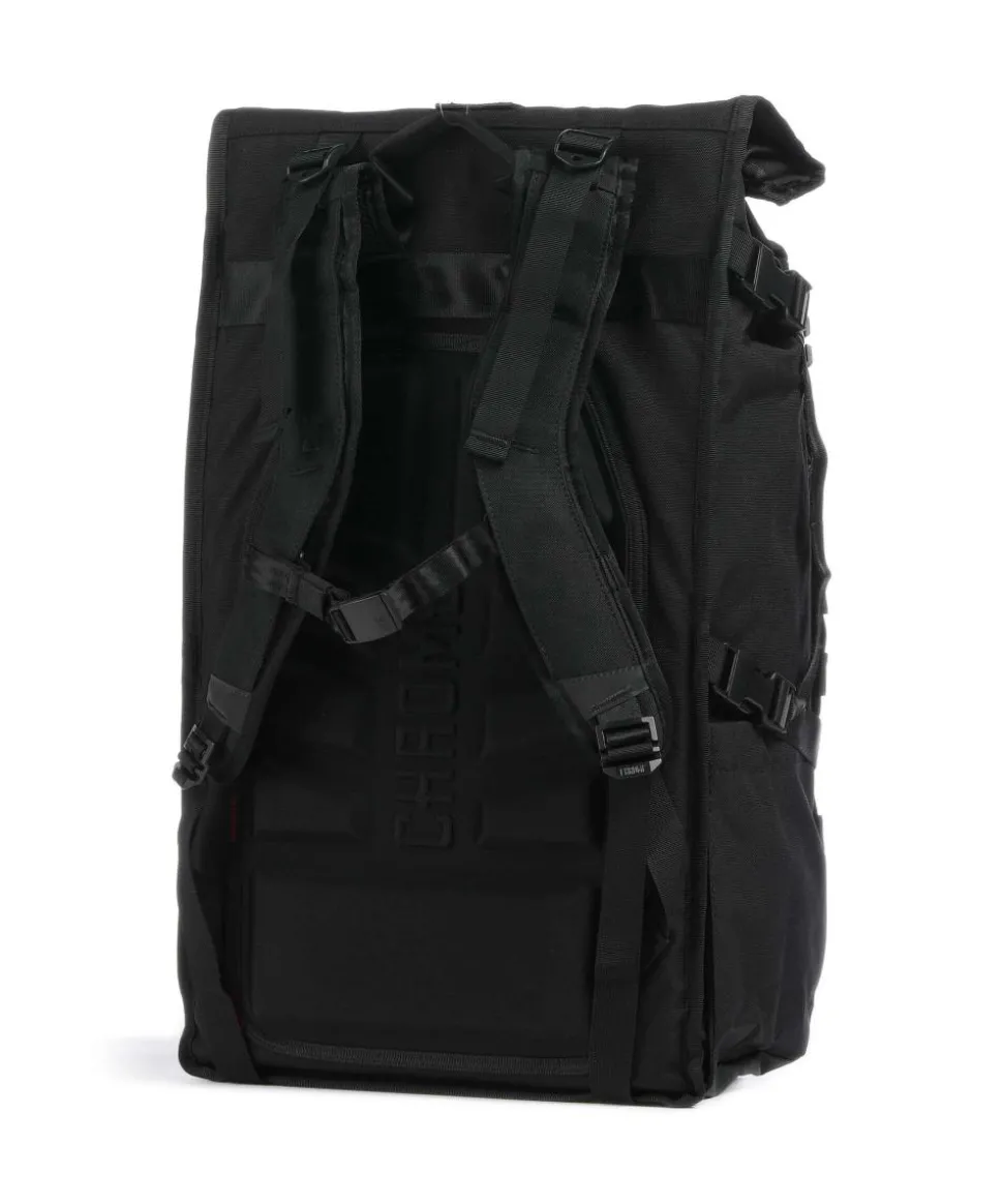 Barrage 34L Rolltop Rucksack 17″ recyceltes Polyester, Nylon schwarz