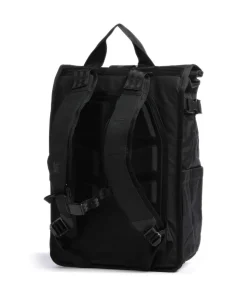 Barrage 18L Rolltop Rucksack 15″ Nylon, recyceltes Polyester schwarz
