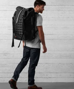 Barrage Pro Rolltop Rucksack Nylon schwarz