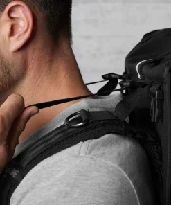 Barrage Pro Rolltop Rucksack Nylon schwarz