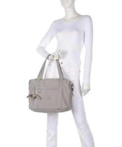 Basic Art Handtasche Polyamide grau