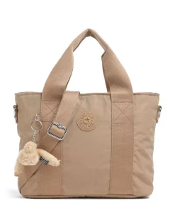 Basic Minta M Handtasche recyceltes Polyamid tan