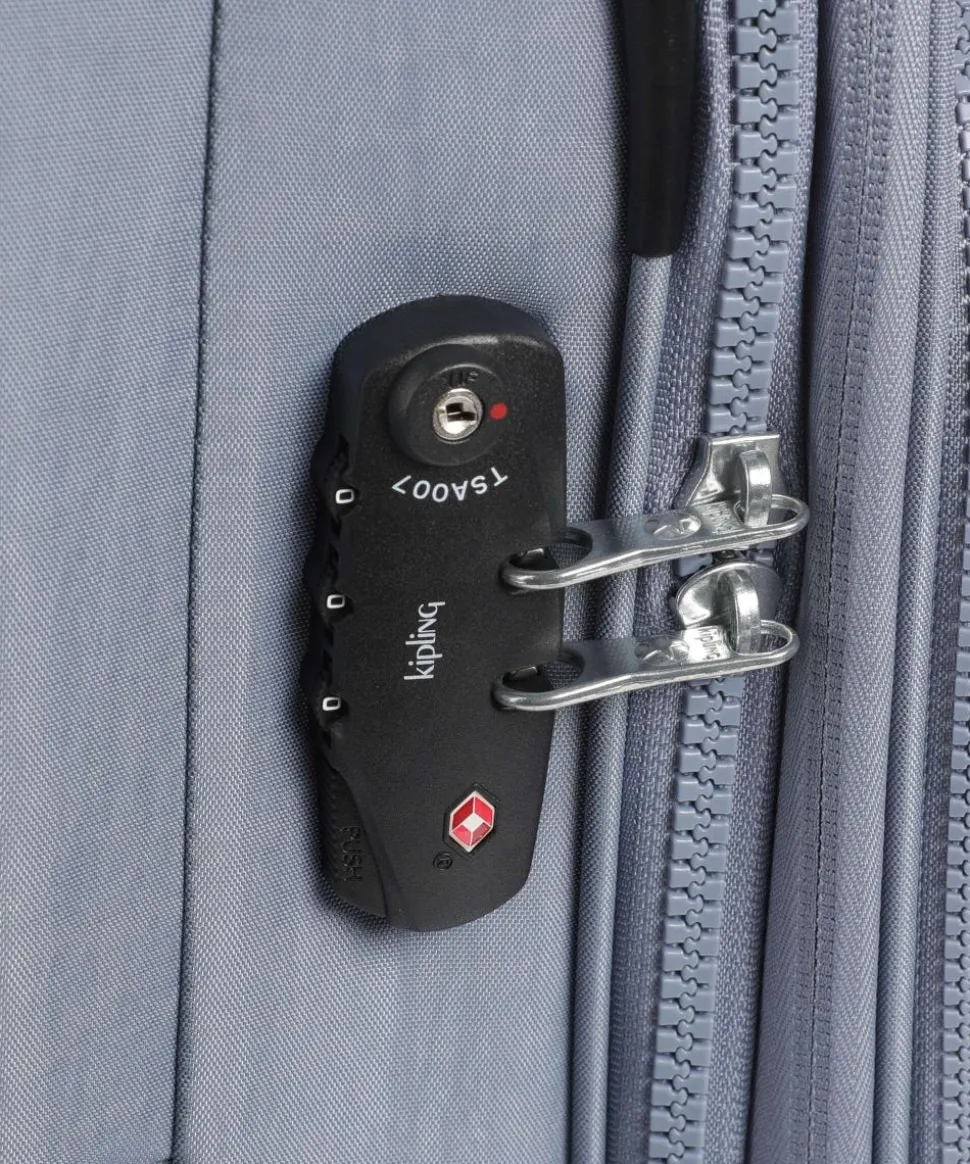 Basic New Youri M 4-Rollen Trolley blaugrau 68 cm