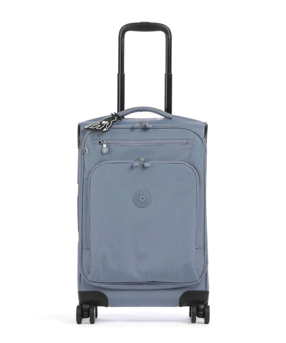 Basic New Youri S 4-Rollen Trolley blaugrau 55 cm