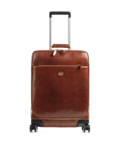 Basic 4-Rollen Trolley braun 57 cm