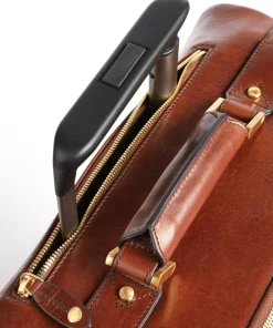 Basic 4-Rollen Trolley braun 57 cm