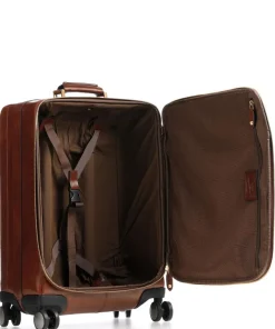 Basic 4-Rollen Trolley braun 57 cm