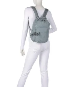 Basic Seoul S Rucksack recyceltes Polyamid blaugrau