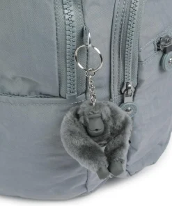 Basic Seoul S Rucksack recyceltes Polyamid blaugrau