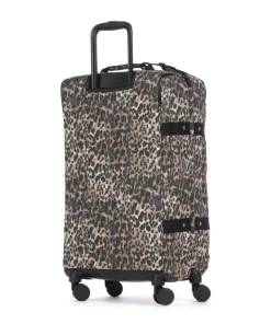 Basic Spontaneous M 4-Rollen Trolley schwarz/beige 66 cm