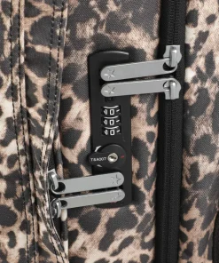 Basic Spontaneous M 4-Rollen Trolley schwarz/beige 66 cm