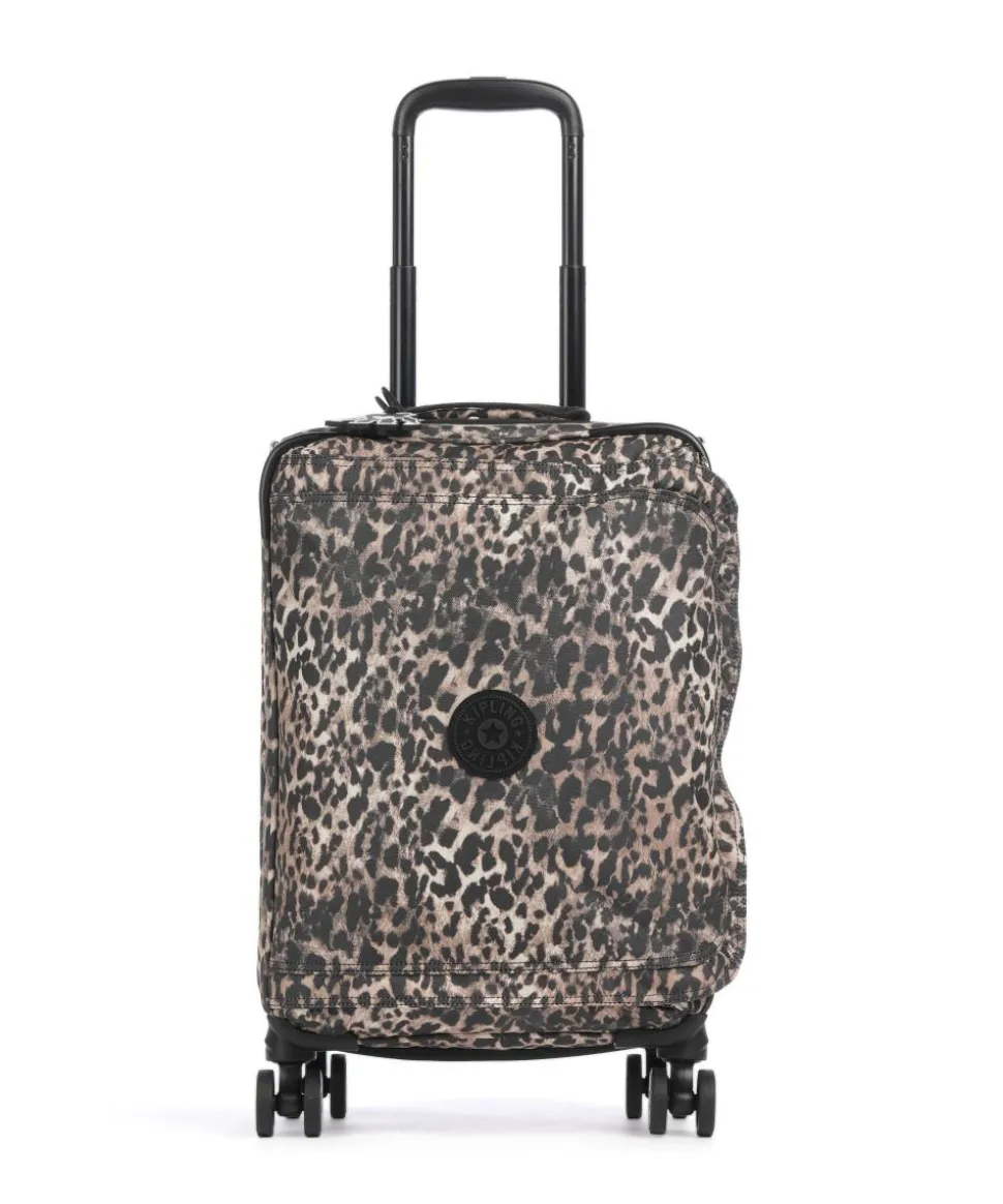 Basic Spontaneous S 4-Rollen Trolley schwarz/beige 53 cm