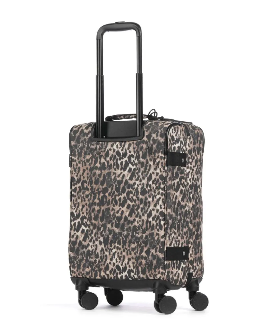 Basic Spontaneous S 4-Rollen Trolley schwarz/beige 53 cm