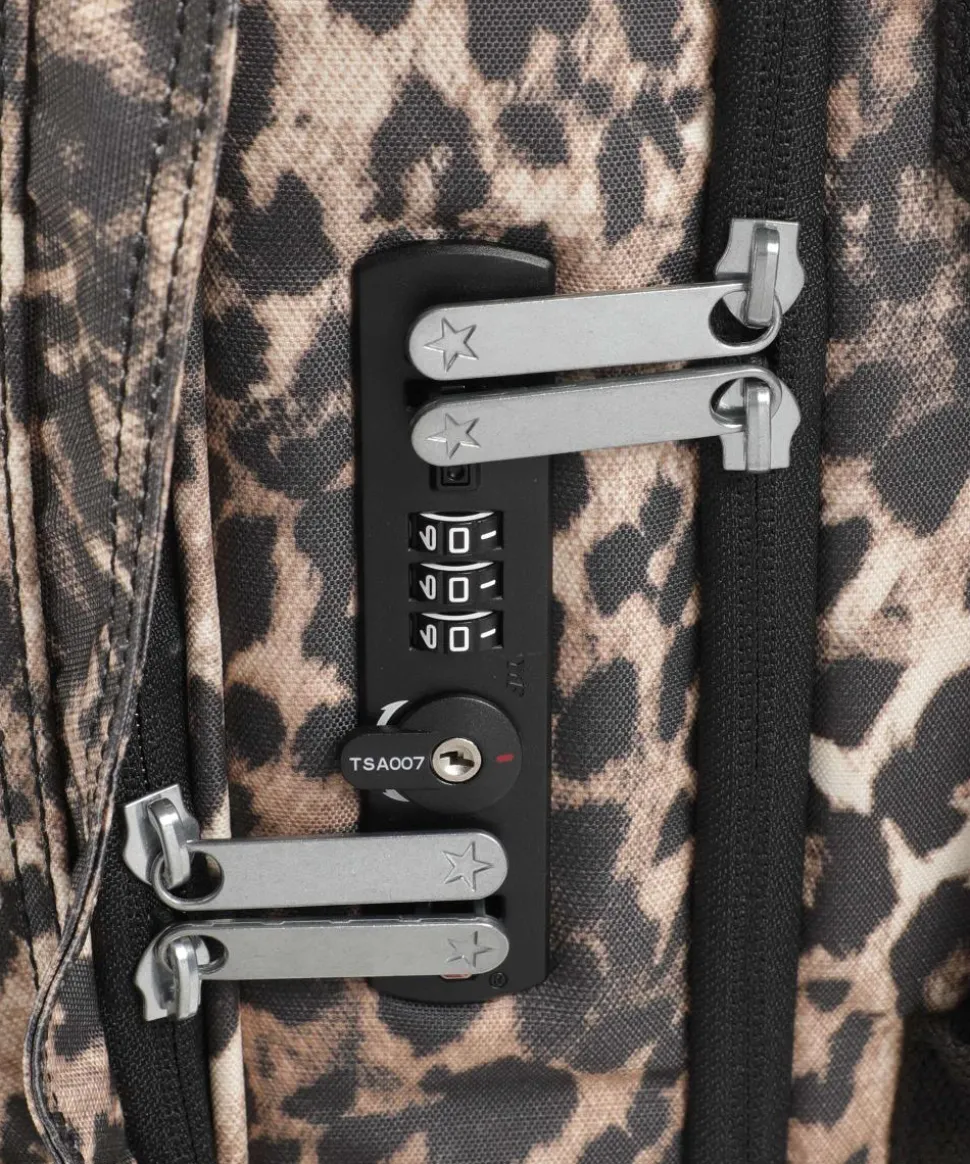 Basic Spontaneous S 4-Rollen Trolley schwarz/beige 53 cm