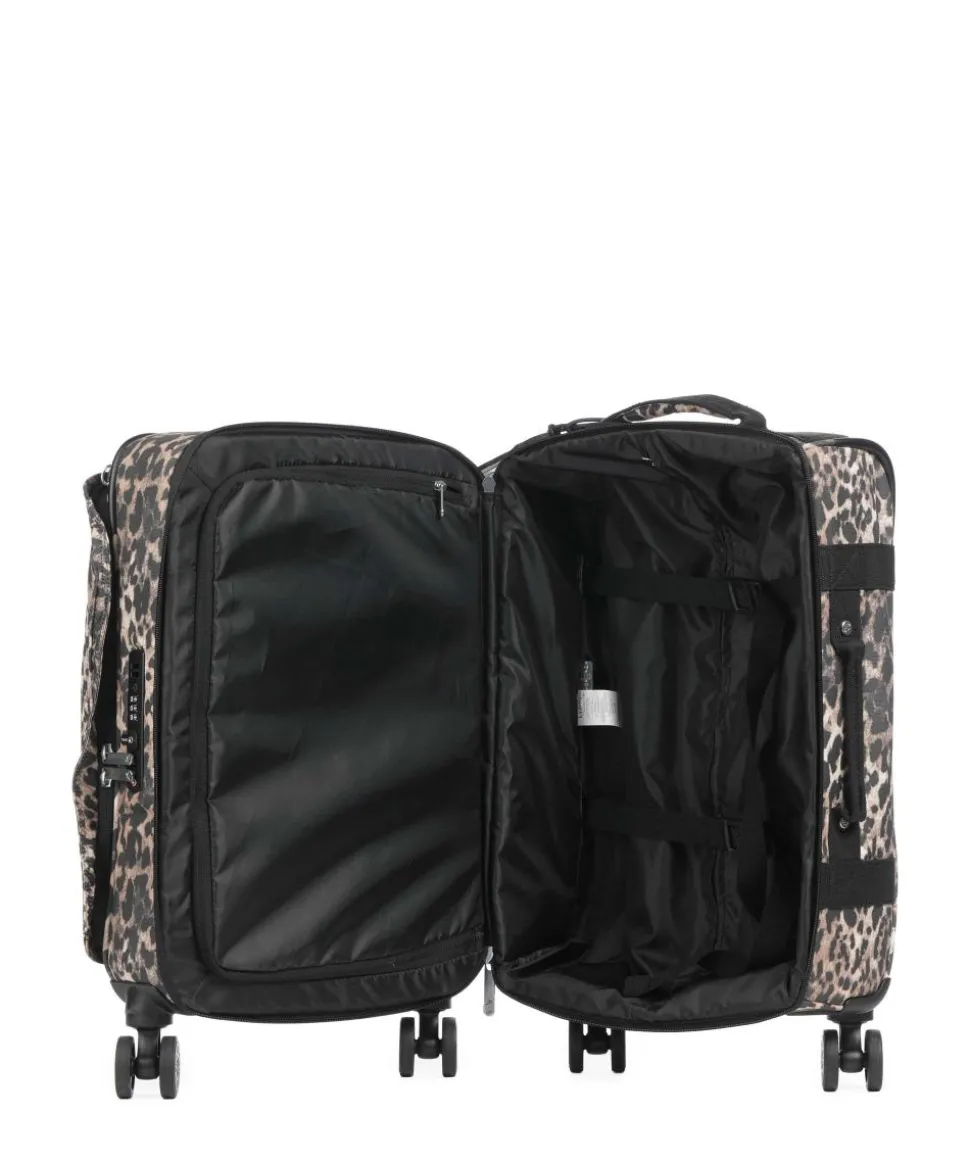 Basic Spontaneous S 4-Rollen Trolley schwarz/beige 53 cm