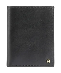 Basics Geldbörse Kalbsleder schwarz