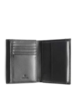 Basics Geldbörse Kalbsleder schwarz