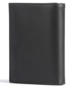 Basics Geldbörse Kalbsleder dunkelbraun