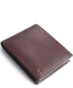 Basis Geldbörse Leder bordeaux