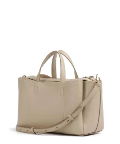 Bathurst Mews Handtasche genarbtes Rindsleder beige