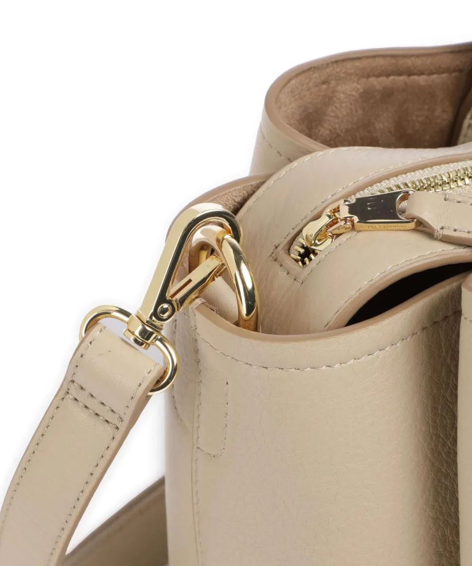 Bathurst Mews Handtasche genarbtes Rindsleder beige