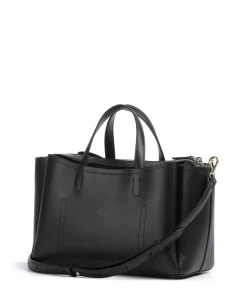 Bathurst Mews Handtasche fein genarbtes Rindsleder schwarz