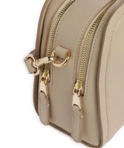 Bathurst Mews Umhängetasche genarbtes Rindsleder beige