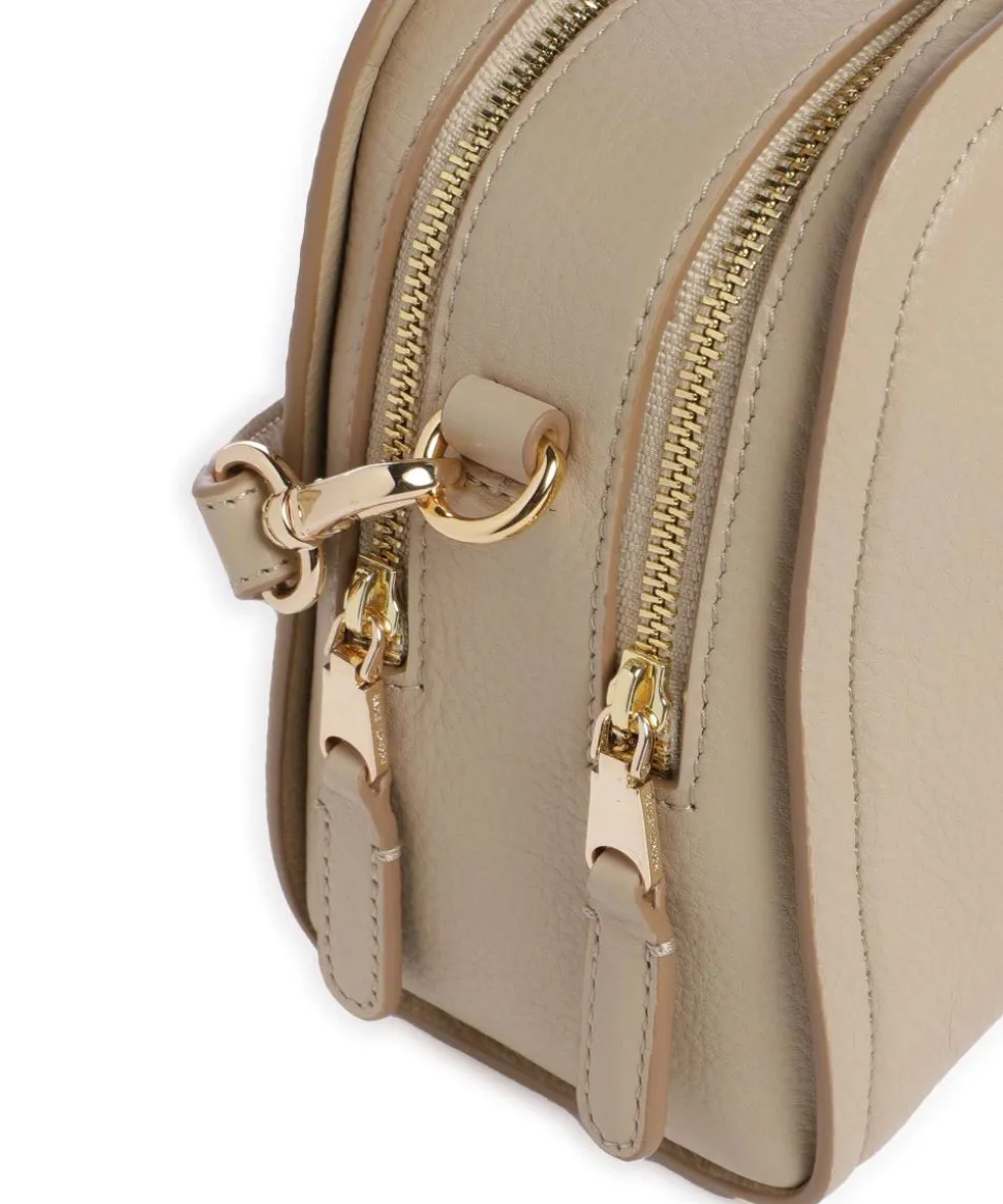 Bathurst Mews Umhängetasche genarbtes Rindsleder beige