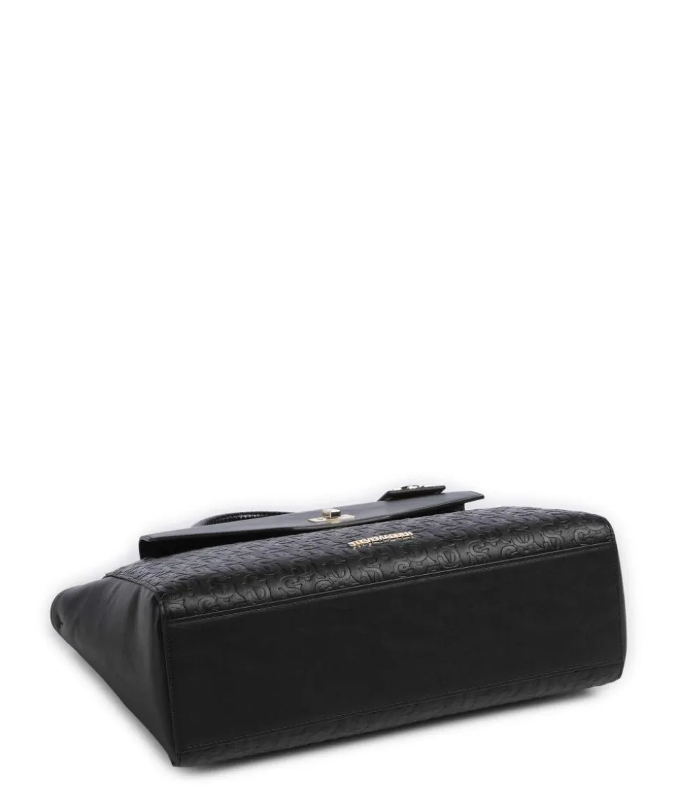 BBLANE Handtasche Lederimitat schwarz