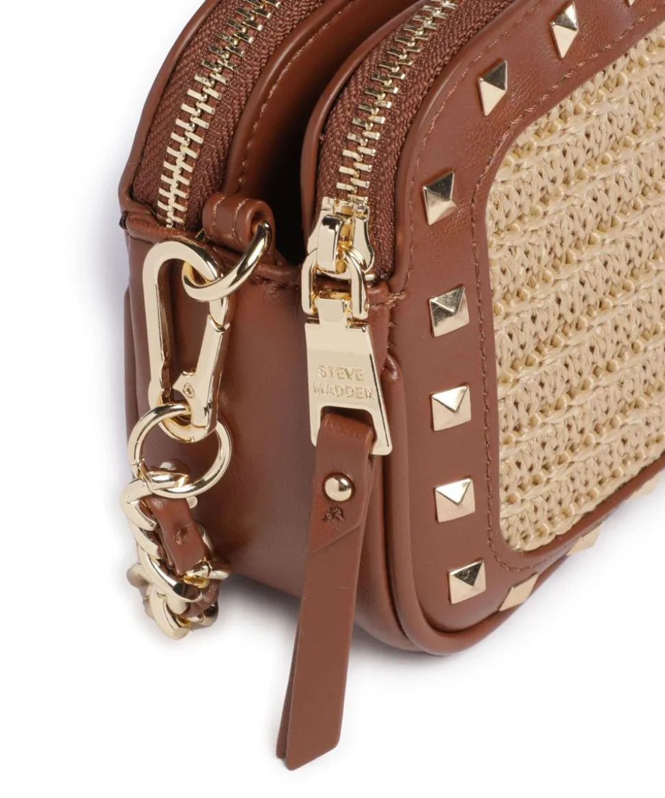 BDAISY-S Umhängetasche Papier, Lederimitat beige/braun