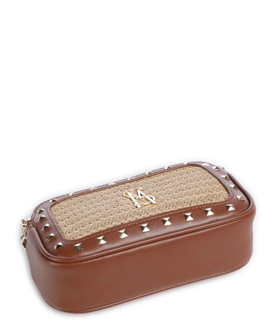 BDAISY-S Umhängetasche Papier, Lederimitat beige/braun