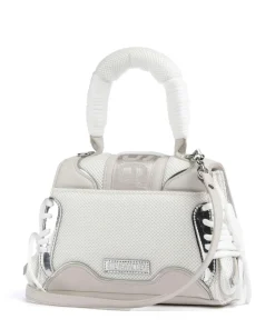 BDIEGO Handtasche Lederimitat, recyceltes Polyester weiß