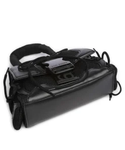 BDIEGO Handtasche Lederimitat, recyceltes Polyester schwarz